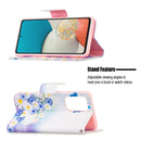 For Samsung Galaxy A53 5G Colored Drawing Pattern Leather Phone Case(Butterfly Love)