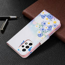 For Samsung Galaxy A53 5G Colored Drawing Pattern Leather Phone Case(Butterfly Love)