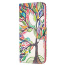 For Samsung Galaxy A53 5G Colored Drawing Pattern Leather Phone Case(Tree Life)