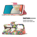 For Samsung Galaxy A53 5G Colored Drawing Pattern Leather Phone Case(Tree Life)