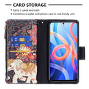 For Xiaomi Redmi Note 11 5G Colored Drawing Pattern Zipper Leather Phone Case(Flower Elephants)