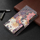 For Xiaomi Redmi Note 11 5G Colored Drawing Pattern Zipper Leather Phone Case(Flower Elephants)