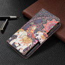 For Xiaomi Redmi Note 11 Pro / 11 Pro+ Colored Drawing Pattern Zipper Leather Phone Case(Flower Elephants)