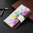 For Xiaomi Redmi Note 11 Pro / 11 Pro+ Colored Drawing Pattern Zipper Leather Phone Case(Sun Flower)