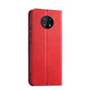 For Nokia G50 5G Magnetic Dual-fold Leather Phone Case(Red)