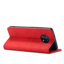 For Nokia G50 5G Magnetic Dual-fold Leather Phone Case(Red)