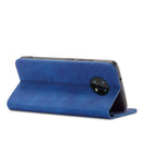 For Nokia G50 5G Magnetic Dual-fold Leather Phone Case(Blue)