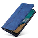 For Nokia G50 5G Magnetic Dual-fold Leather Phone Case(Blue)