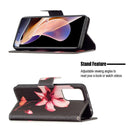 For Xiaomi Redmi Note 11 Pro / 11 Pro+ Colored Drawing Leather Phone Case(Lotus)