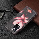 For Xiaomi Redmi Note 11 Pro / 11 Pro+ Colored Drawing Leather Phone Case(Lotus)