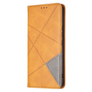 For Samsung Galaxy A53 5G Prismatic Invisible Magnetic Leather Phone Case(Yellow)