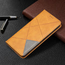For Samsung Galaxy A53 5G Prismatic Invisible Magnetic Leather Phone Case(Yellow)