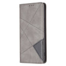 For Samsung Galaxy A53 5G Prismatic Invisible Magnetic Leather Phone Case(Grey)