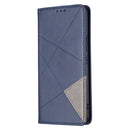 For Samsung Galaxy A53 5G Prismatic Invisible Magnetic Leather Phone Case(Blue)