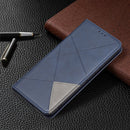 For Samsung Galaxy A53 5G Prismatic Invisible Magnetic Leather Phone Case(Blue)