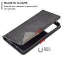 For Samsung Galaxy A53 5G Prismatic Invisible Magnetic Leather Phone Case(Black)