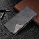 For Samsung Galaxy A53 5G Prismatic Invisible Magnetic Leather Phone Case(Black)