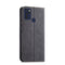 For Motorola Moto G60S Magnetic Dual-fold Leather Phone Case(Black)