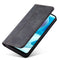 For Motorola Moto G60S Magnetic Dual-fold Leather Phone Case(Black)