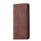For Motorola Moto G60S Magnetic Dual-fold Leather Phone Case(Coffee)