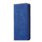 For Motorola Moto G60S Magnetic Dual-fold Leather Phone Case(Blue)