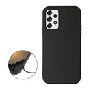 For Samsung Galaxy A53 5G Carbon Fiber Skin Phone Case(Black)