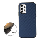 For Samsung Galaxy A53 5G Carbon Fiber Skin Phone Case(Blue)