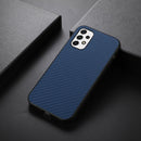 For Samsung Galaxy A53 5G Carbon Fiber Skin Phone Case(Blue)