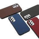 For Samsung Galaxy A53 5G Carbon Fiber Skin Phone Case(Brown)