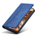 For Xiaomi Mi 11T / Mi 11T Pro Magnetic Dual-fold Leather Phone Case(Blue)