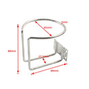 A6705 Ship Stainless Steel Water Cup Holder with Screws