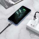 Borofone BU30 1.2m PD 20W Type-C to 8 Pin Smart Power-off Charging Data Cable(Black)