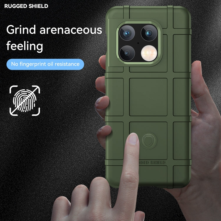 For OnePlus 10 Pro 5G Full Coverage Shockproof TPU Phone Case(Green)
