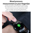 S2 1.3 inch Leather Strap Smart Watch, Support Body Temperature Monitor/Blood Oxygen Monitor(Brown)