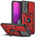 For Samsung Galaxy A33 5G Sliding Camera Design TPU + PC Phone Case(Red)
