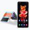 For Samsung Galaxy Z Flip3 5G Sliding Camera Design TPU Phone Case with Ring Holder(Black)