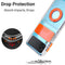 For Samsung Galaxy Z Flip3 5G Sliding Camera Design TPU Phone Case with Ring Holder(Black)