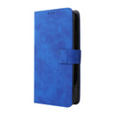 For Oukitel WP15 5G Solid Color Skin Feel Magnetic Buckle Leather Phone Case(Blue)