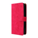 For Oukitel WP15 5G Solid Color Skin Feel Magnetic Buckle Leather Phone Case(Rose Red)
