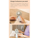 Original Xiaomi Youpin VH F15 Zao 3 In 1 USB Charging Handheld Electric Fan, 3 Speed Adjustment(Pink)