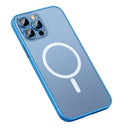 MagSafe Matte Phone Case For iPhone 12 Pro Max(Sierra Blue)