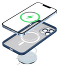 MagSafe Matte Phone Case For iPhone 12 Pro Max(Sierra Blue)