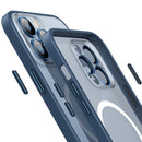 MagSafe Matte Phone Case For iPhone 12 Pro Max(Sierra Blue)