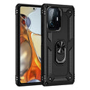 For Xiaomi 11T Pro Shockproof TPU + PC Phone Case(Black)