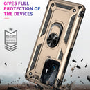 For Xiaomi 11T Pro Shockproof TPU + PC Phone Case(Gold)