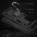 For Motorola Edge 20 Pro Shockproof TPU + PC Phone Case(Black)