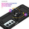 For Motorola Edge 20 Pro Shockproof TPU + PC Phone Case(Black)