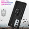 For Motorola Edge 20 Pro Shockproof TPU + PC Phone Case(Black)