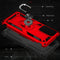 For Motorola Edge 20 Pro Shockproof TPU + PC Phone Case(Red)