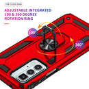 For Motorola Edge 20 Pro Shockproof TPU + PC Phone Case(Red)